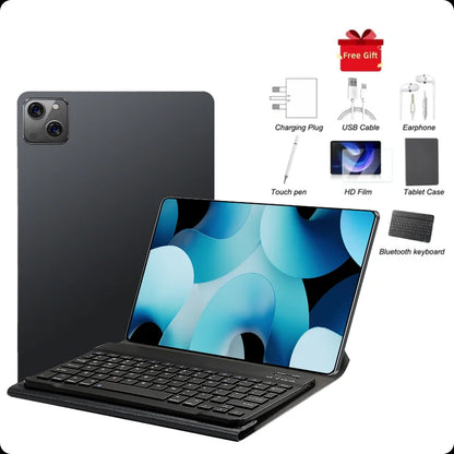 2025 NEW Original iPad PRO MAX 12inch Tablet Android 15 16GB+1TB 20000mAh 5G DualSIM Bluetooth WiFi HD 4K Screen Tablet PC Wifi7