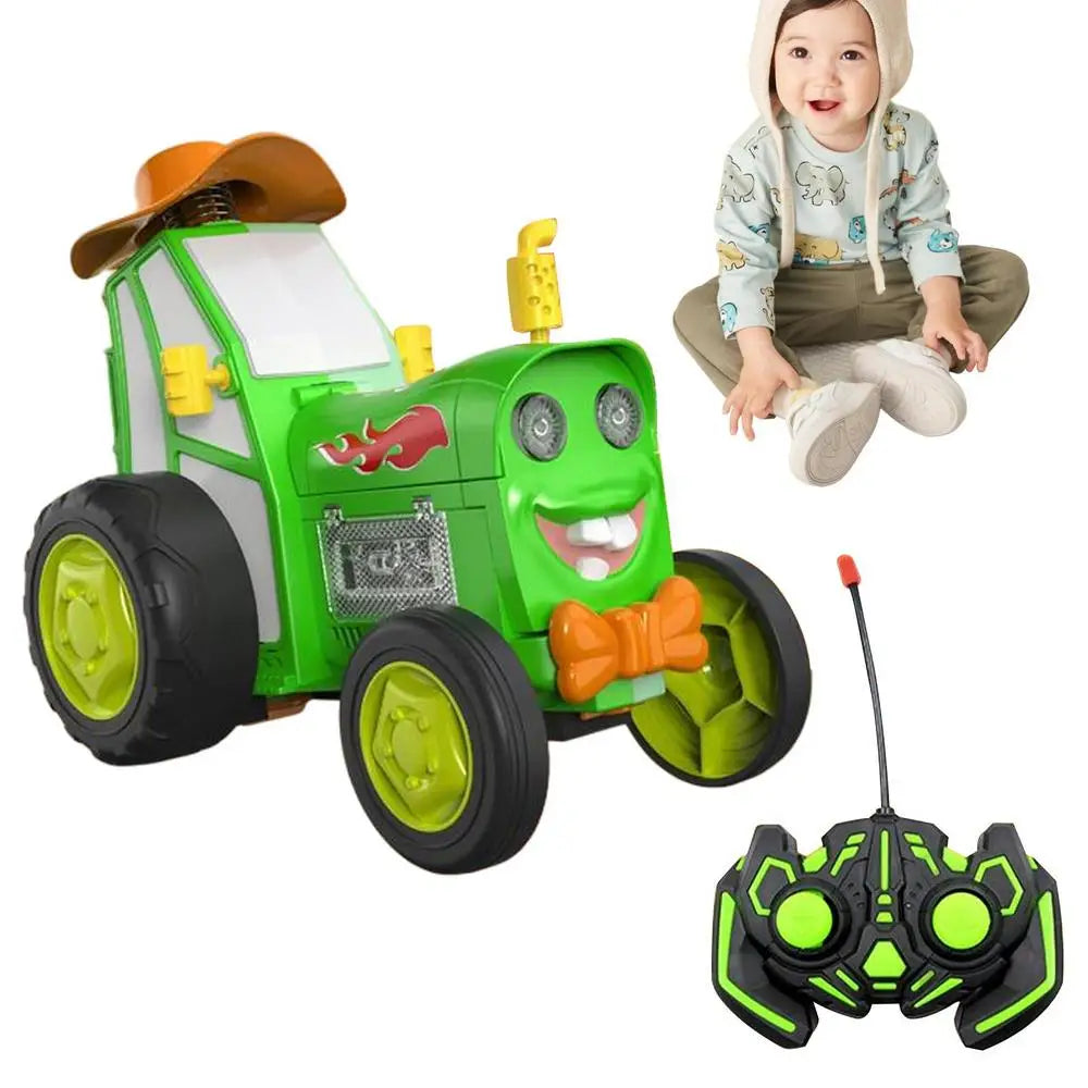Jumping Dancing Car Toy Rechargeable RC Car With Music And Light Fast Stunt RC Car Crazy Jumping Dancing Car Toy For Kids Age 3