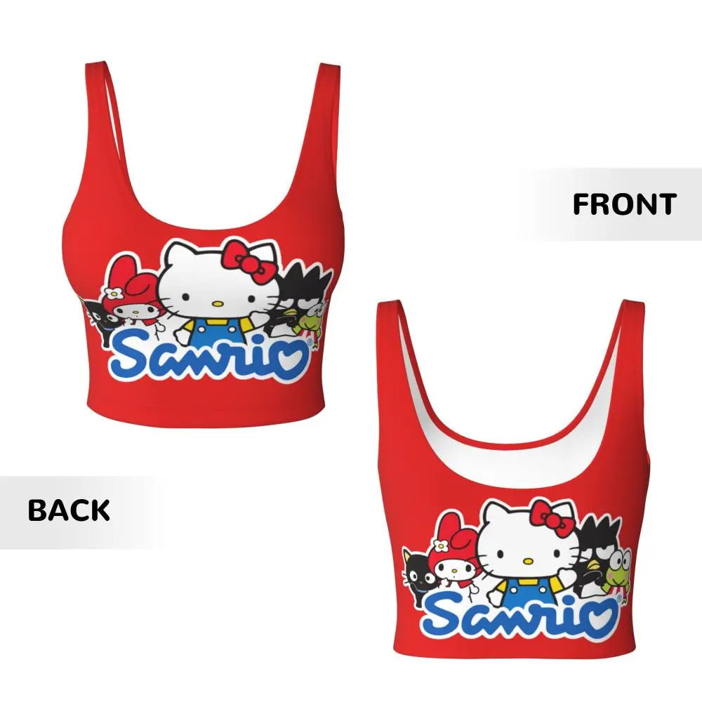 EtherealBe Hello Kitty Sports Bra for Women