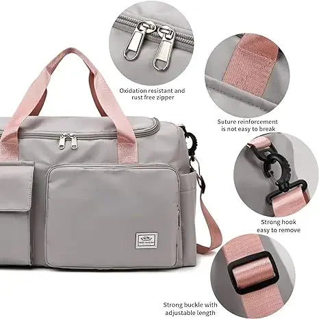 Paw Patrol Gym Bag Large Capacity Cute Cartoon Chase Skye Sports Tote Shoulder Bags Shoes Clothes Trip Excursion Packet Gifts