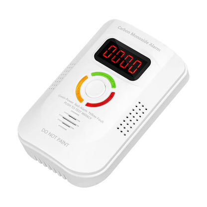 Plug-in Combustible Gas Leak Detector Monitor Sound Light Warning CO Leak Detector Combustible Gas Smoke Alarm for Kitchen Home