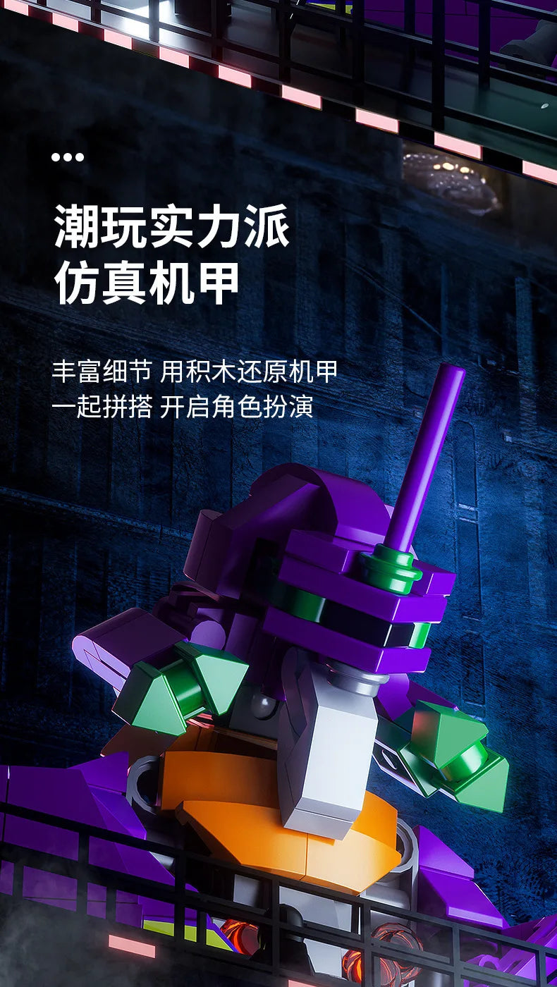 IN STOCK Technical Robot Building Blocks Model MOC Creativity Mecha Assembling Bricks Toys for Children Christmas Gift Set