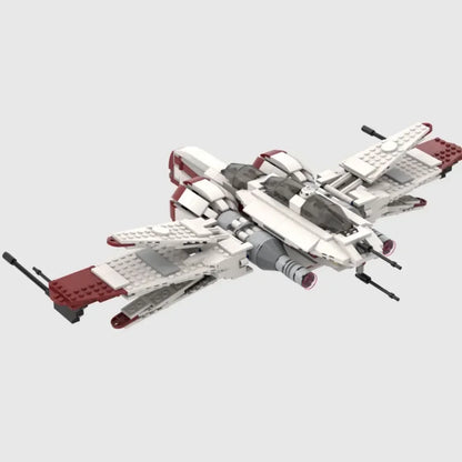 ARC-170 Star fighter Assembled  V-Wing Building Blocks Sets 75402 Compatible With Legoed Particles Suitable For Christmas Gifts