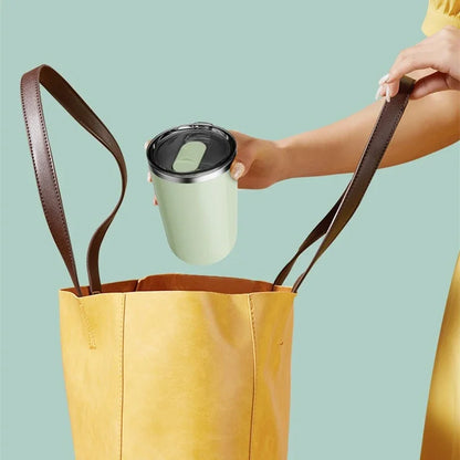 Self-Stirring Mug 304 Stainless Steel Rechargeable Magnetic Mug Milk Mixing Cup Smart Mixer Water Bottle