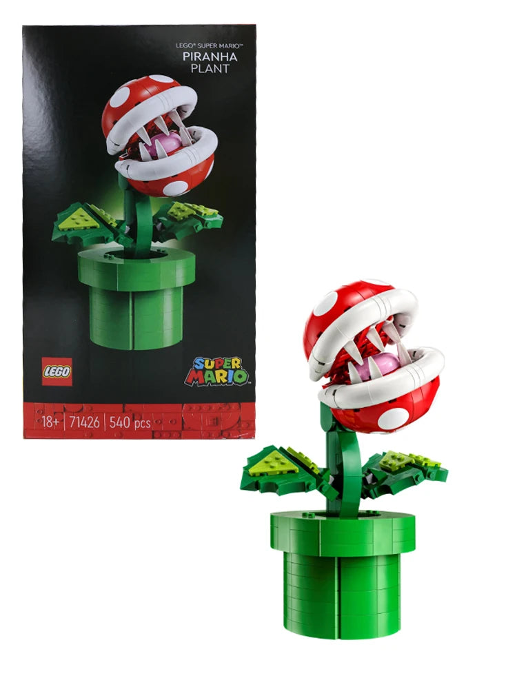 LEGO 71426 Super Mario Piranha Plant, Build and Display Super Mario Brothers Collectible for Adults and Teens
