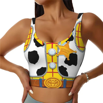 EtherealBe Toy Story Jessie Sports Bra for Women