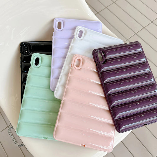 Candy Color Tablet Case For Samsung Tab S9 FE A9 Plus S8 S7 A8 A7 S6 Lite Case Funda Sleeve Shockproof Soft Silicone Cover