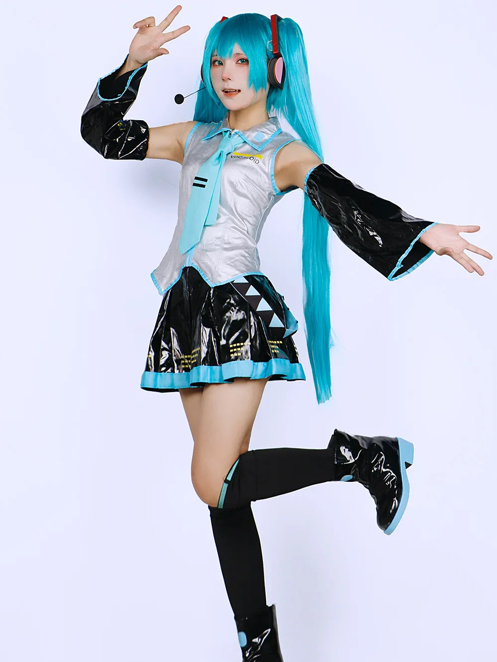 Mikuu Cosplay Costume Carnival Uniform Wig Anime Halloween Costumes Women