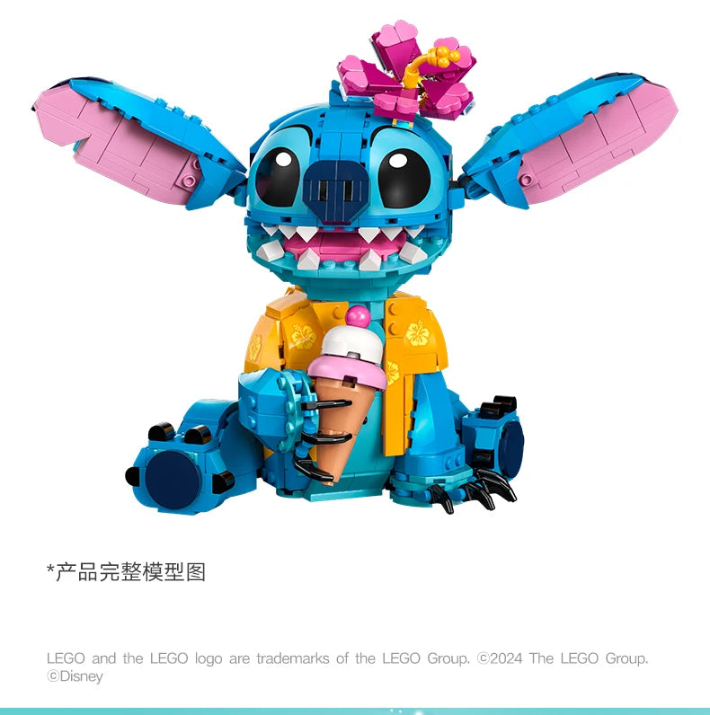 LEGO DISNEY ANIMATION 43249 Stitch assembled building blocks kidsren's toys birthday gift