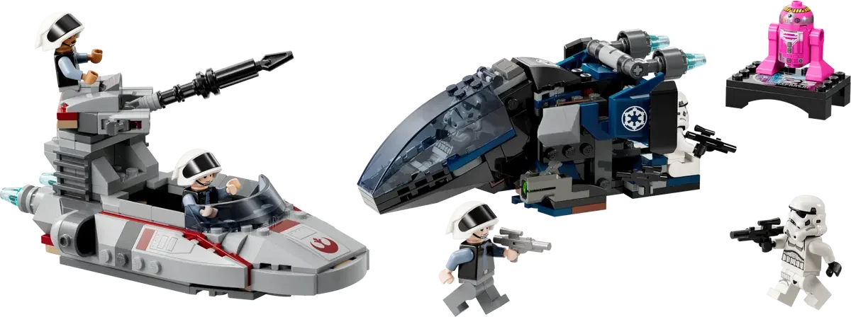 Lego Star Wars 40755 Landing Craft Battle Reconnaissance Boat Boys' Day Building Blocks Toy Gift