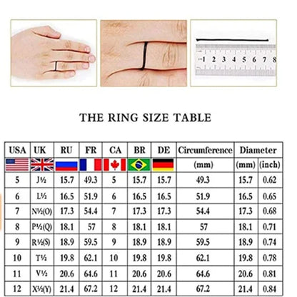 Exquisite Women's Jewelry Red Flower 925 Silver Ring Creative Elegant Women's Jewelry Attend Banquet Wedding Ring