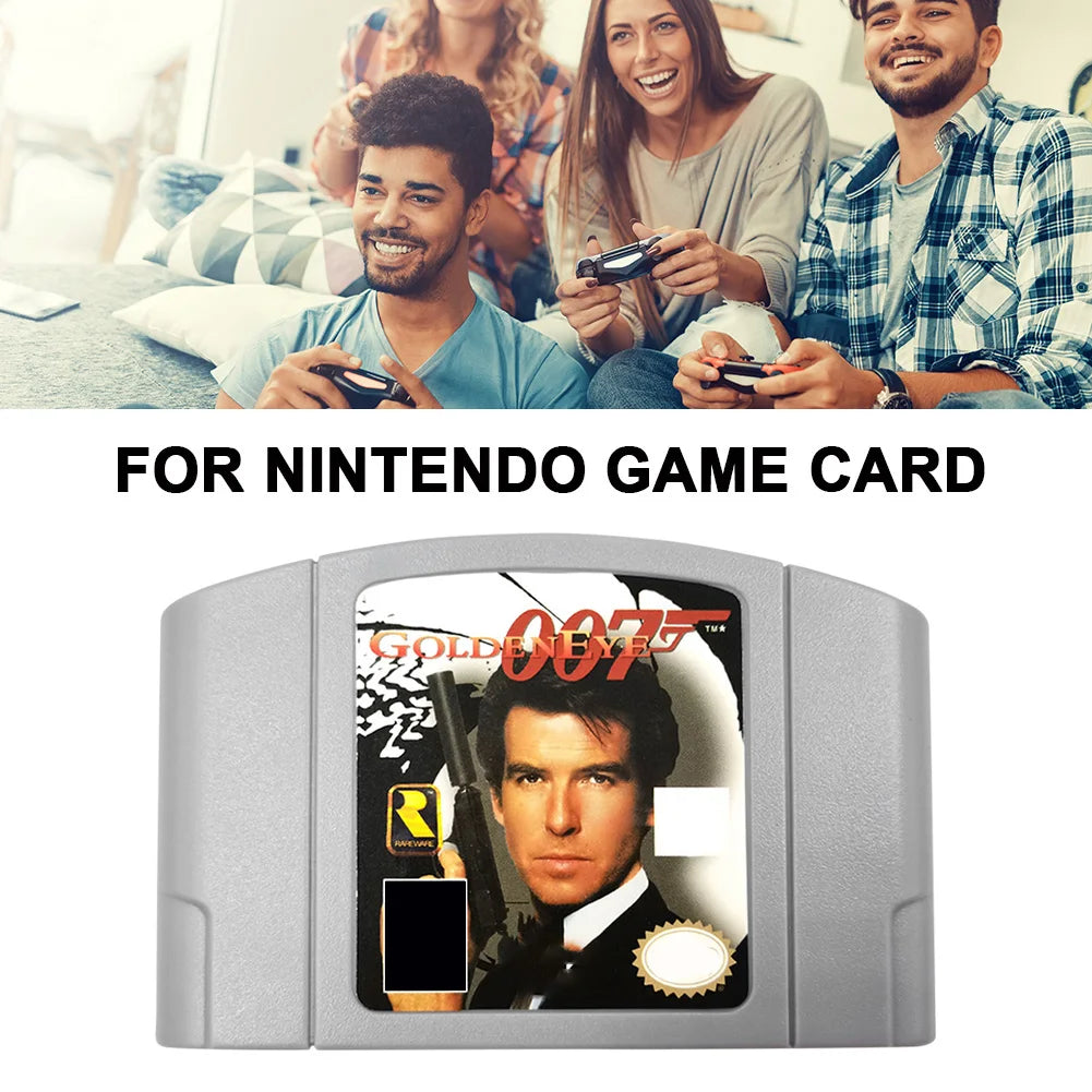 64 Bit Video Game Console US Version Toys Game Collection Cartridge N64 Series Kart Party Super Smash Bros Bad Fur Day