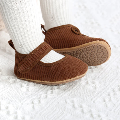 Baby Spring and Autumn Shoes Cute Toddler Girl 0-9-18 Months Infant Shoe Soft Breathable Anti-slip Sole High Quality