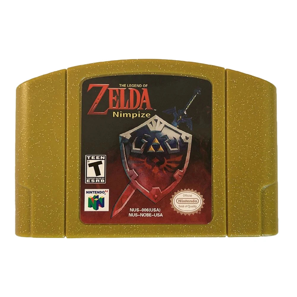 64 Bit Video Game Console US Version Toys Game Collection Cartridge N64 Series Kart Party Super Smash Bros Bad Fur Day