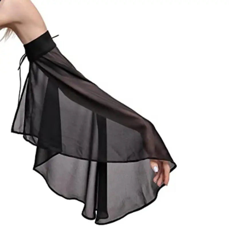 1Pair Women Long Tulle Sleeves Sunscreen Detachable Decorative Sheer Chiffon Arm Covers Gloves Wedding Dress Costume Accessories