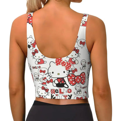EtherealBe Hello Kitty Sports Bra for Women