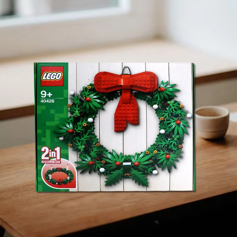 LEGO 40426 Iconic Christmas 2-in-1 Wreath with Big