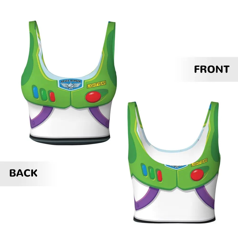 EtherealBe Toy Story Jessie Sports Bra for Women