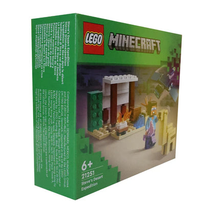 LEGO 21251 Minecraft Steve's Desert Expedition Building Toy