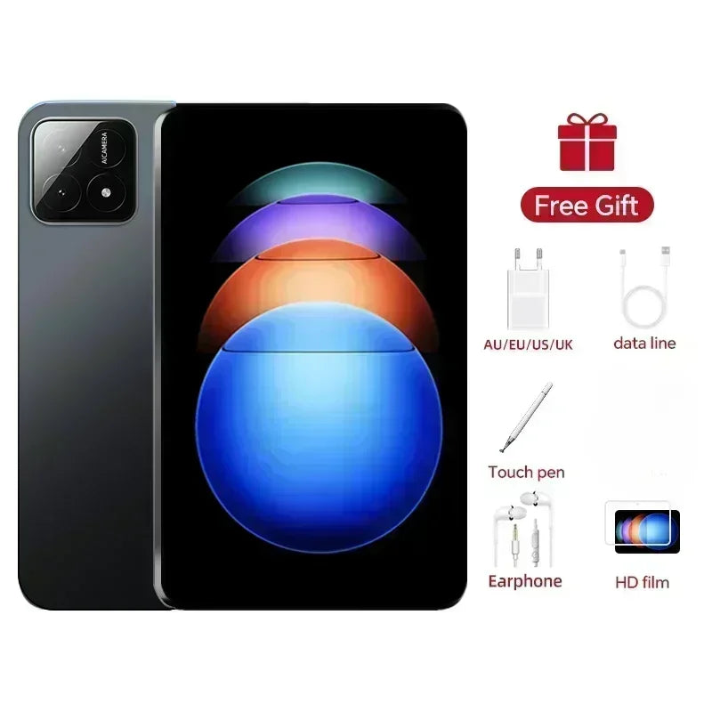 2025 Global Mi 11 inch tablet Android 14 Pad 7S Pro 16GB 1TB Snapdragon 8 Gen2 4K HD 5G WIFI Bluetooth WPS 20000mAh tablets Tab
