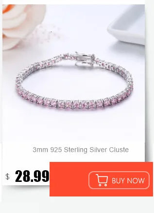 4Color 925 Sterling Silver Chain Round CZ Charm Anklet For Women Foot Jewelry Leg Bracelet Cheville Enkelbandje Halhal Tobillera