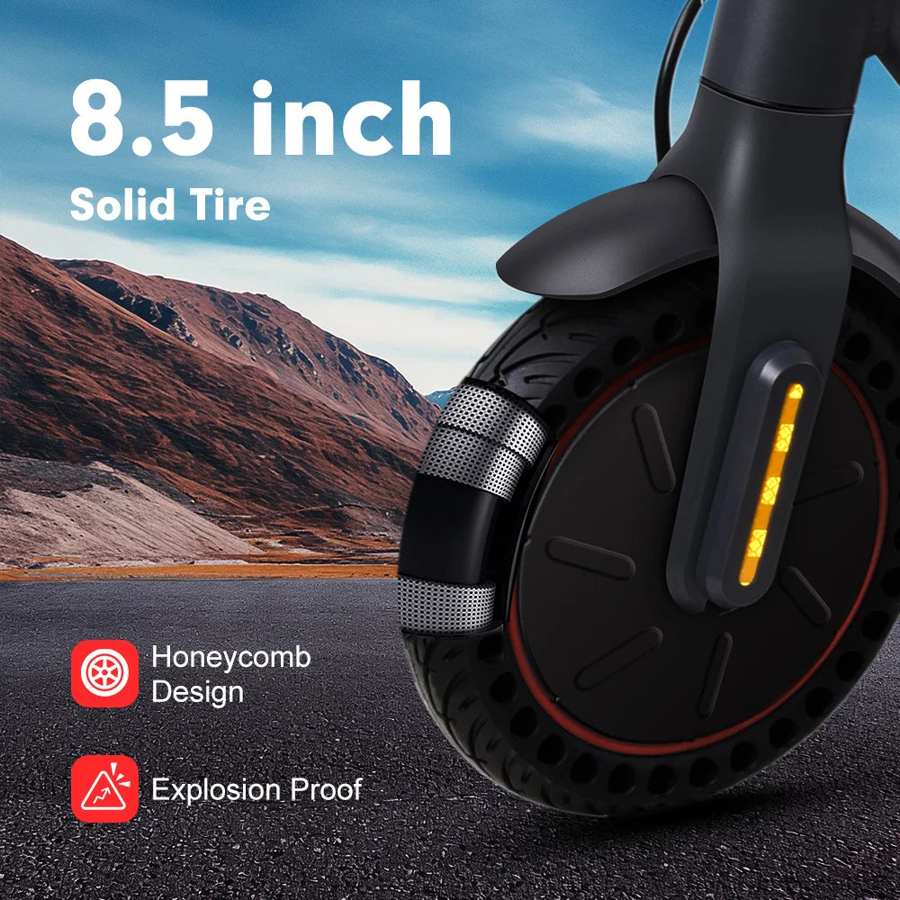 Mankeel 30KM Electric Scooter Adults 350W Foldable Electric Kick Scooter 8.5 Inch APP 10.4AH Folding E-scooter Dual Brake System