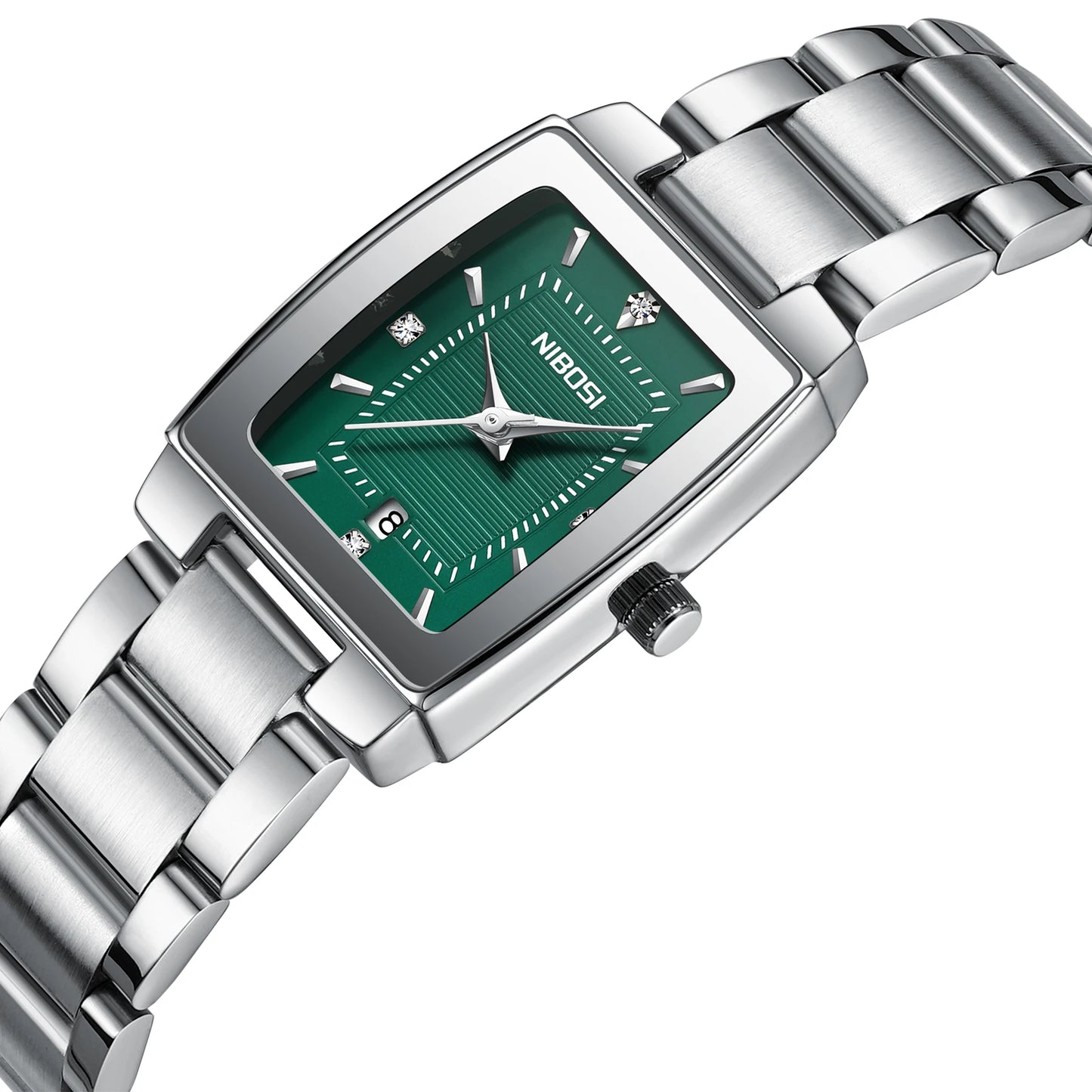 NIBOSI Luxury Ladies Watch Stainless Steel Waterproof Quartz Watch for Woman High Quality Female Clock Elegant Women's Watches
