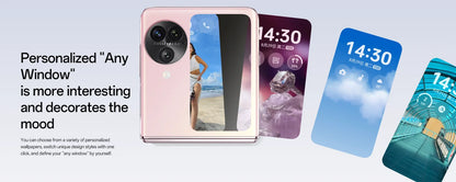 In Stock Oppo Find N3 Flip Smart Phone Android 13.0 OTA Update Dimensity 9200 Fingerprint 50.0MP Camera 6.8" AMOLED Folded 120HZ