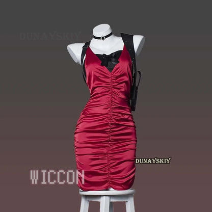 EtherealBe Resident Evil Ada Wong Cosplay Costume Set