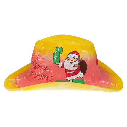 EtherealBe Halloween Cowboy Hat for Adults - Spooky Style