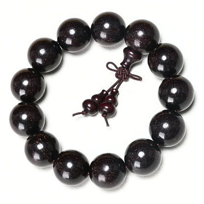 African Lobular Red Sandalwood Beads Zambia Red Sandalwood Hand String 8mm 108 Rosary Beads Men's and Women's Bracelet Wholesale