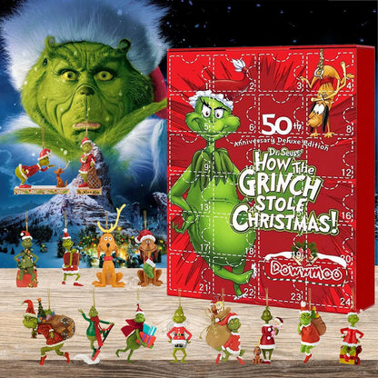 Christmas Advent Calendar 2023, Christmas Countdown Calendar For Kids Adult, 24 Days Of Christmas Advent Calendar, 24PC Cute