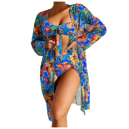 2025 Separate Swimsuits Tankini Set Female Swimwear Sports Beach Wear 3 Piece Bikini Set Cover Up Swimsuit With Shorts 비키니