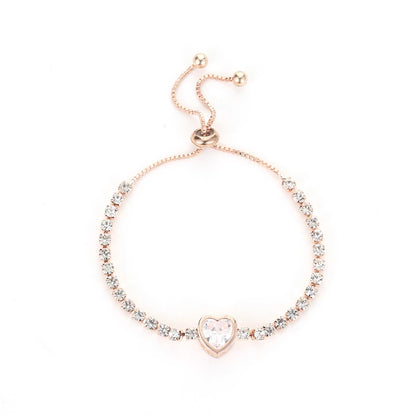 Luxury Blue Zircon 18K Gold Plated Women's Bracelet 2023 New Fashion Retro Zircon Bracelet Wedding Party Jewelry Gift