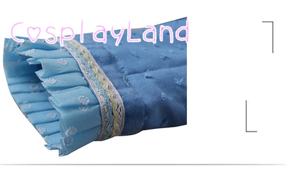 Dolores Abernath Cosplay Costume Women Dress Christmas Halloween Uniform Outfit Cosplay Costume Customize Blue Long Dress