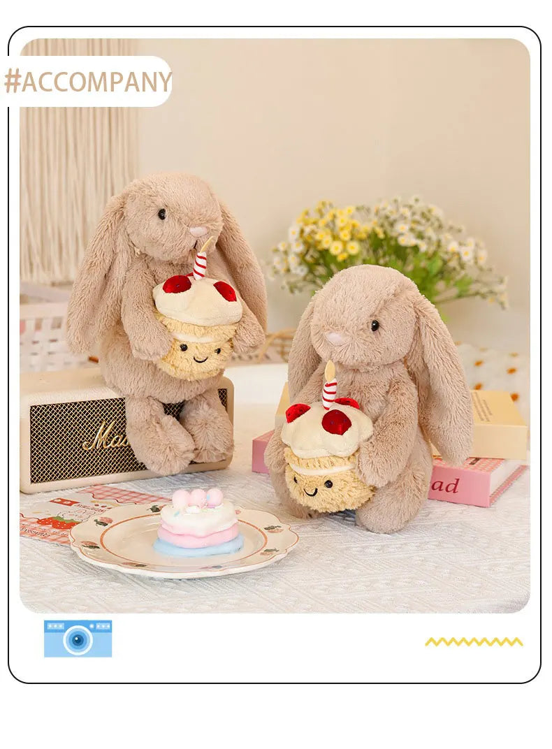 JC's Latest Peach Cake Series Includes Bouquets, Roses Plush Toys, Cartoon Characters, Adorable Children's Birthday Gifts