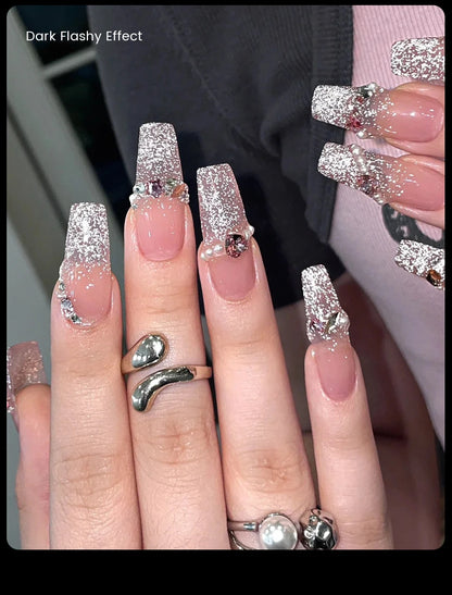 UR SUGAR 15ml Champagne Gold Sliver Reflective Glitter Gel Nail Polish Varnish Semi Permanent Soak Off UV Gel For Manicure Art