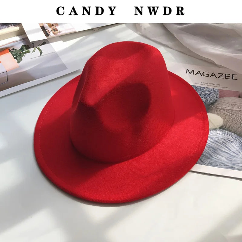 Embroidered three-dimensional flower fedora hat Women's jazz top hat Spring and autumn panama church fashion elegant wedding Hat