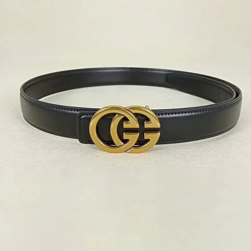 GG fashion cowhide real leather belt for women luxury desiner Unisex men's belt elegant girdle belt female jeans waistband