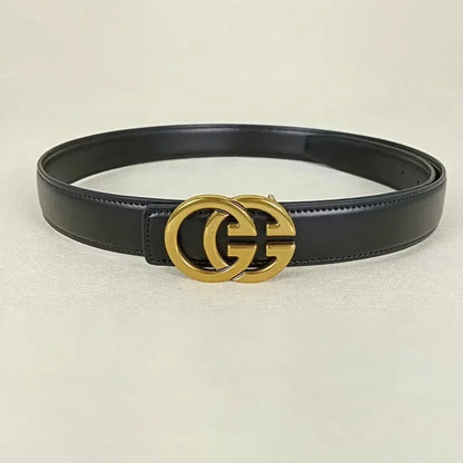 GG fashion cowhide real leather belt for women luxury desiner Unisex men's belt elegant girdle belt female jeans waistband