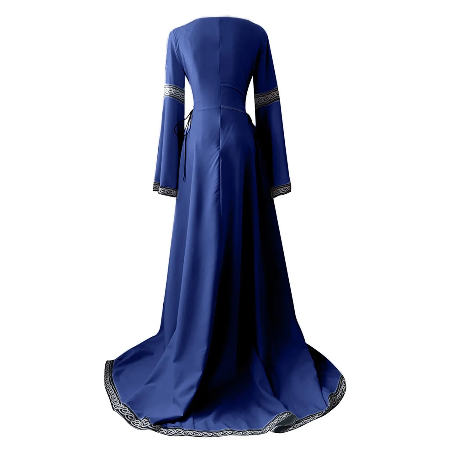 Medieval Gothic Cosplay Costumes for Women Halloween Carnival Party Performance Long sleeve Middle Ages Renaissance Dresses