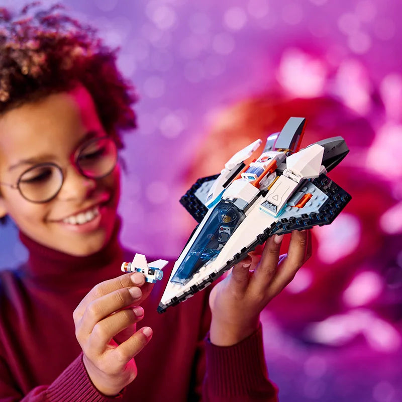 LEGO City 60430 Interstellar Spaceship Male And Female Puzzle Building Block Children's Toy Gift