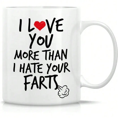 Fun Couples Mug, Girlfriend Mug, Boyfriend Mug, 11 oz Ceramic Coffee, Fun Birthday and Christmas Gift Inspiration