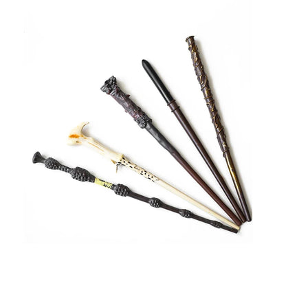 5pcs Hands Hand-Carved Magic Wands Set - Wizard Wands for Halloween Cosplay, Roleplay & Collector's Gift (Mystical Party Props)