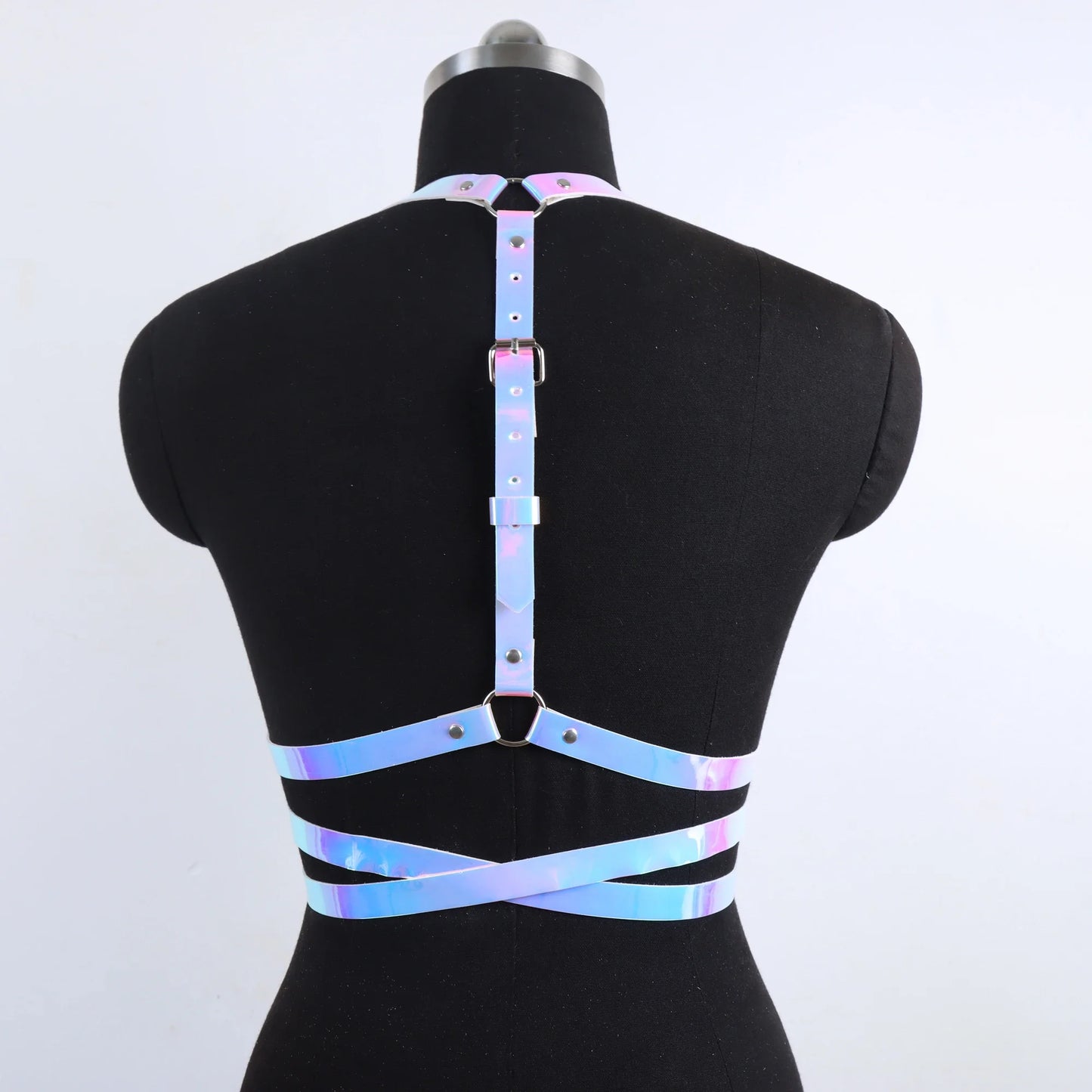 Women's Accessories Corset Waist Belt Harness Fashion Luxury Female Belt Goth Gothic Faux Leather Harness Belt Chain Belt
