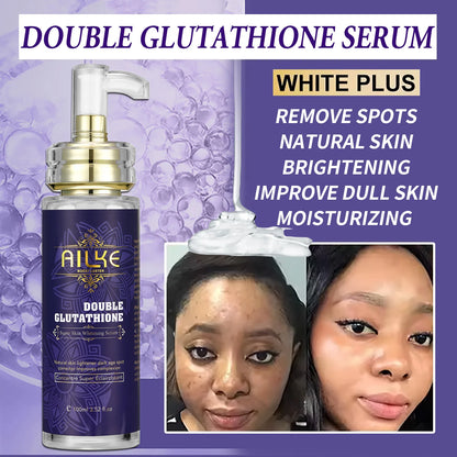 AILKE Glutathione 5-in-1 Women Skin Care Kit, With Body Lotion,  Serum, Stains Removal Cream, Body Cream, Brightening Soap