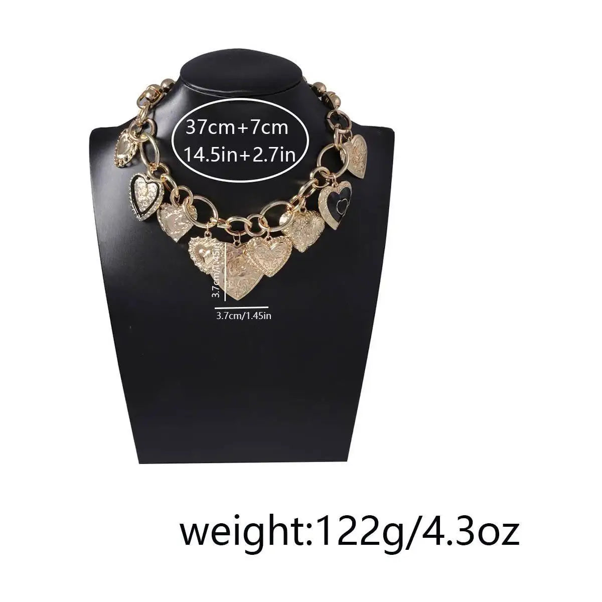 Zvoijio New Personalized Retro Fashion Multiple Pendant Necklace