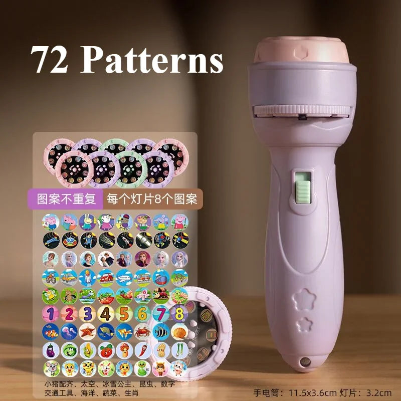 Hasbro Peppa Pig Children Projection Toy Animation Parent Child Interaction Luminous Flashlight Christmas BirthdayGift Halloween