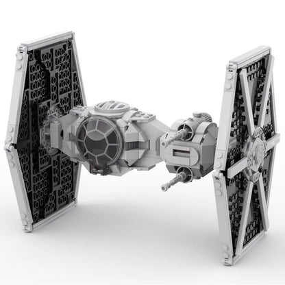 MOC Space Wars Weapon Imperial TIE Fighter Bomber Spaceship Sets Building Blocks Kid Toys Boys Christmas Gift