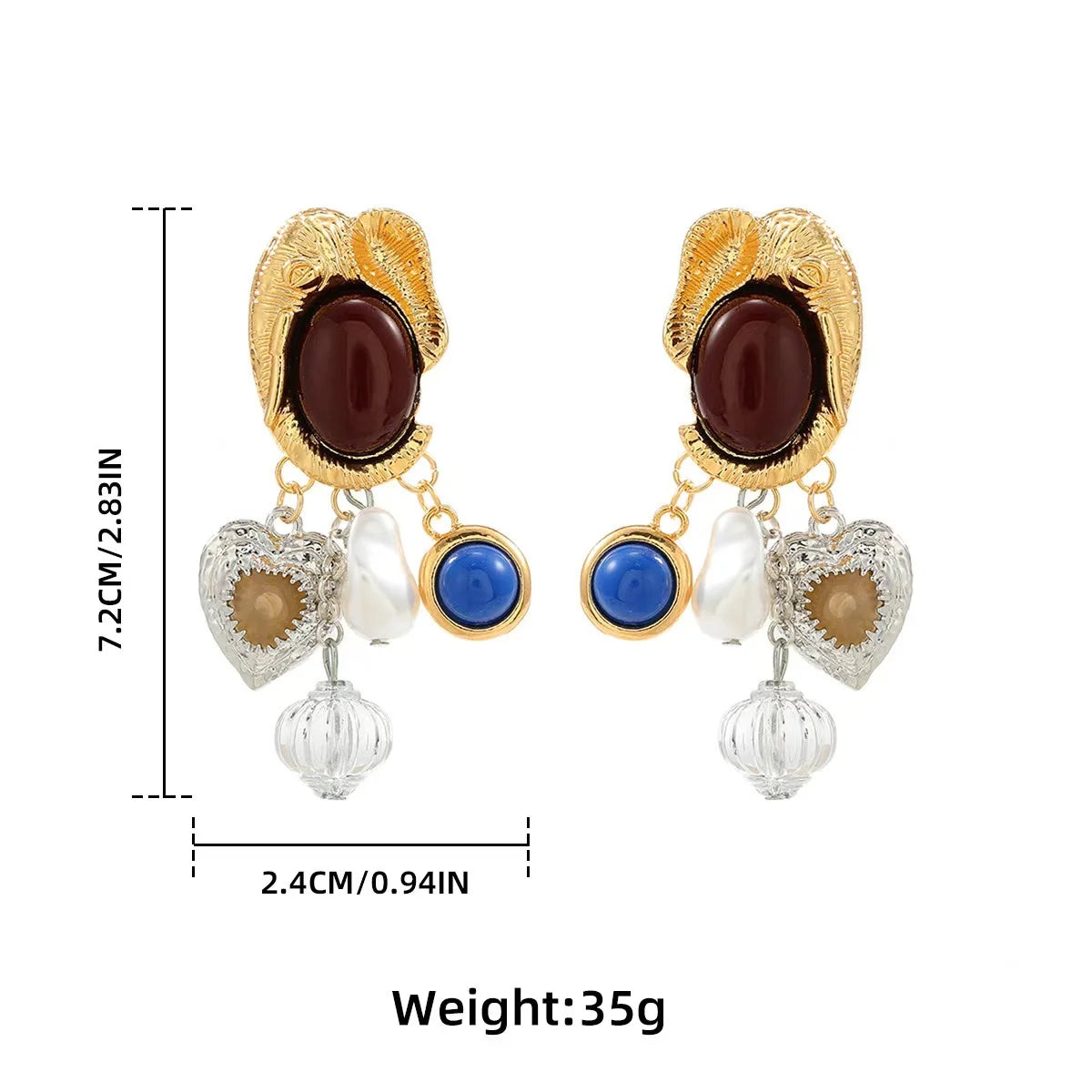 Zvoijio New Personalized Retro Fashion Multiple Pendant Necklace